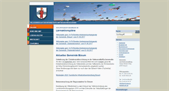 Desktop Screenshot of amt-buesum-wesselburen.de